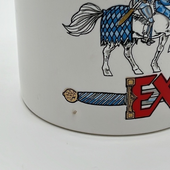 JOUSTING EXCALIBUR COFFEE MUG LAS VEGAS - Picture 6 of 6